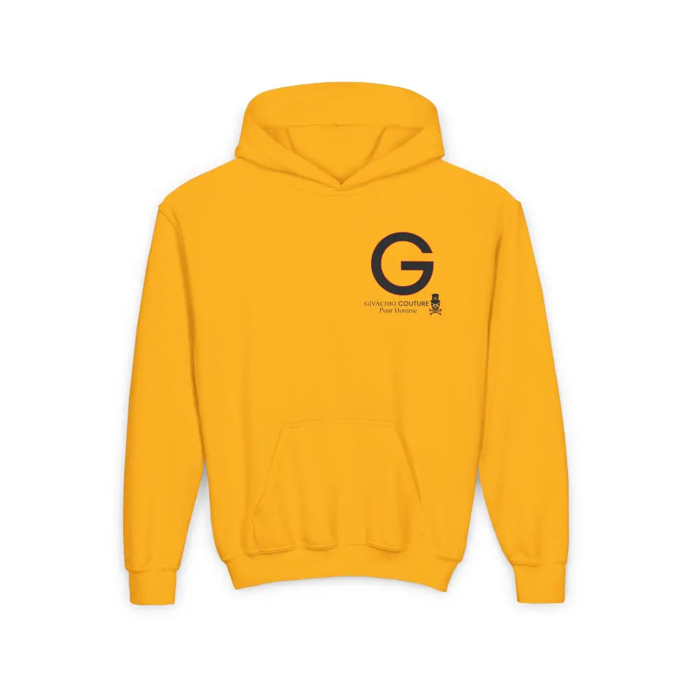 G Homme Youth Hoodie - S / Gold - Kids clothes
