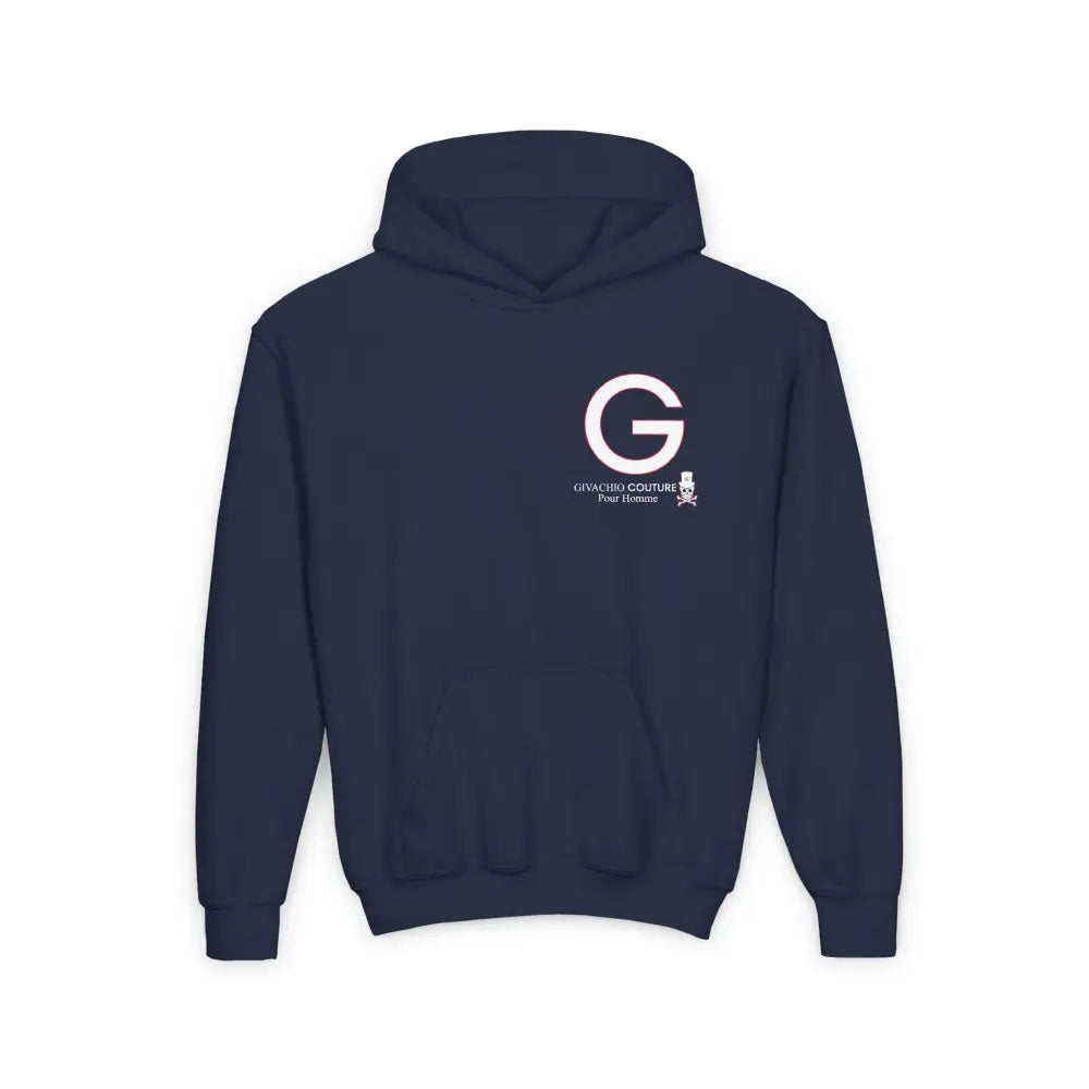 G Homme Youth Hoodie - S / Navy - Kids clothes