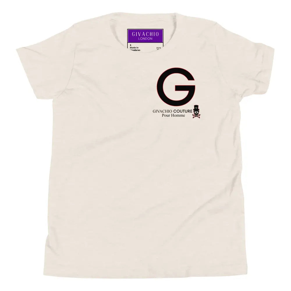 G Homme Youth T-Shirt - Heather Dust / S