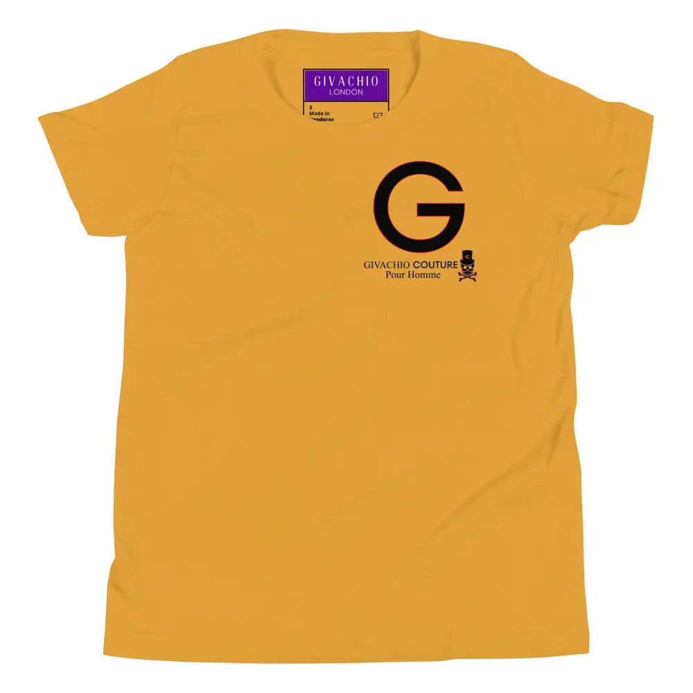 G Homme Youth T-Shirt - Mustard / S