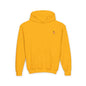 G Swish Hat Purple Youth Hoodie - S / Gold - Kids clothes