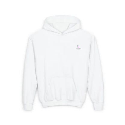 G Swish Hat Purple Youth Hoodie - S / White - Kids clothes