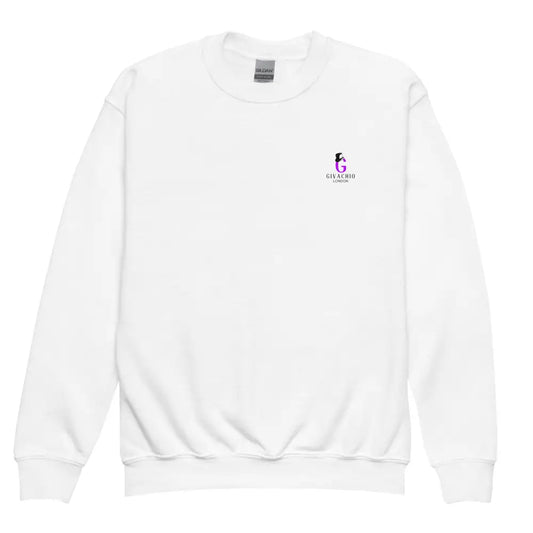 G Swish Hat Purple Youth Sweatshirt - White / XS