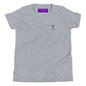 G Swish Hat Purple Youth T-Shirt - Athletic Heather / S