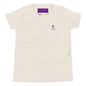 G Swish Hat Purple Youth T-Shirt - Heather Dust / S