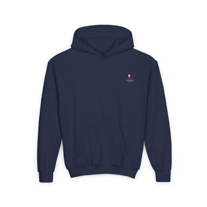 G Swish Hat Red Youth Hoodie - S / Navy - Kids clothes