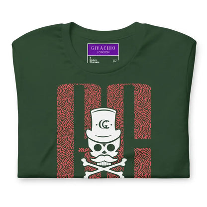 Ghost White Skull T-Shirt - T-Shirts
