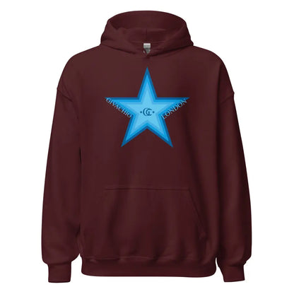GL Star Up Hoodie - Maroon / S