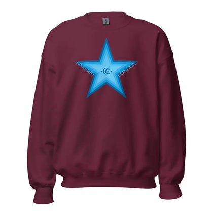 GL Star Up Sweatshirt - Maroon / S