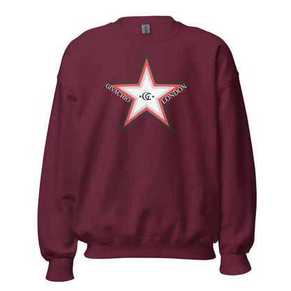 GL Star Up Sweatshirt - Maroon / S