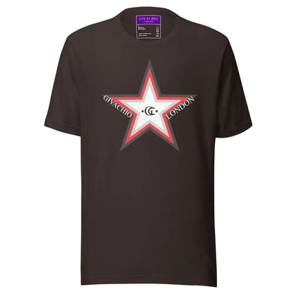 GL Star Up T-Shirt - Brown / S - T-Shirts