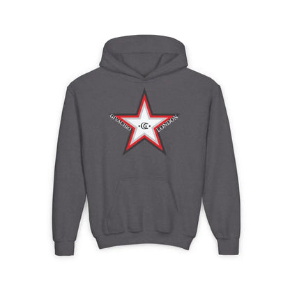 GL Star Up Youth Hoodie - S / Dark Heather - Kids clothes