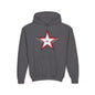 GL Star Up Youth Hoodie - S / Dark Heather - Kids clothes