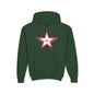 GL Star Up Youth Hoodie - S / Forest Green - Kids clothes