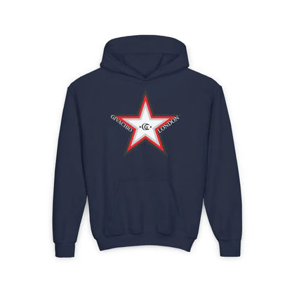 GL Star Up Youth Hoodie - S / Navy - Kids clothes