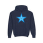 GL Star Up Youth Hoodie - S / Navy - Kids clothes
