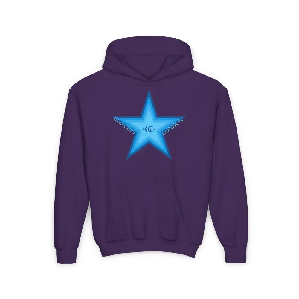 GL Star Up Youth Hoodie - S / Purple - Kids clothes