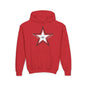 GL Star Up Youth Hoodie - S / Red - Kids clothes