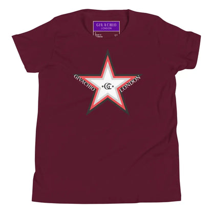 GL Star Up Youth T-Shirt - Maroon / S