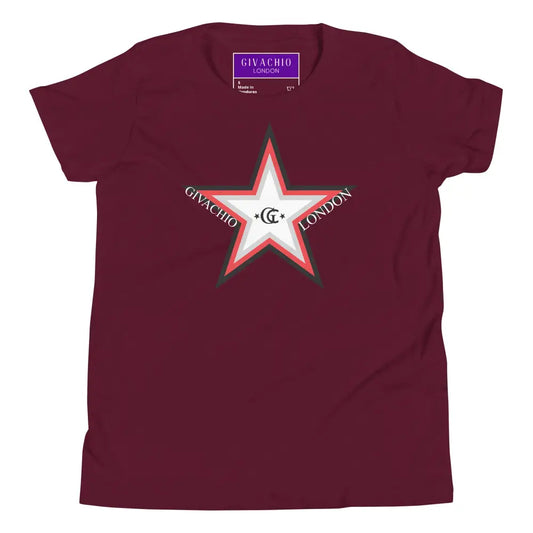 GL Star Up Youth T-Shirt - Maroon / S
