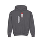 GL Styler Flick Youth Hoodie - S / Dark Heather - Kids clothes