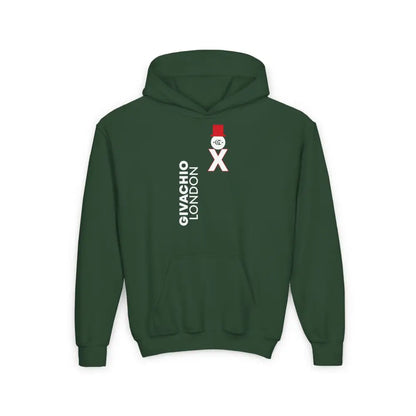GL Styler Flick Youth Hoodie - S / Forest Green - Kids clothes