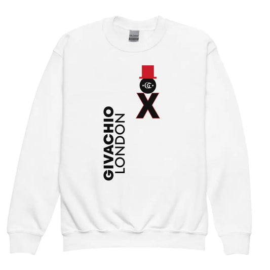 GL Styler Flick Youth Sweatshirt - White / XS