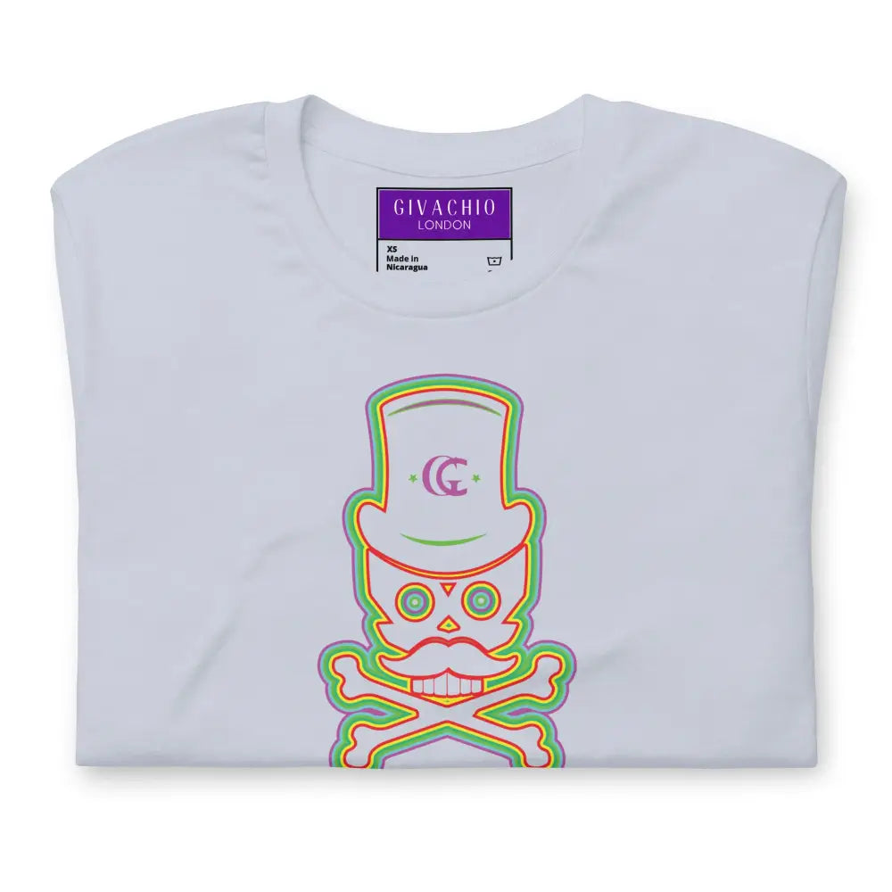 Green Aura Skull T-Shirt - T-Shirts