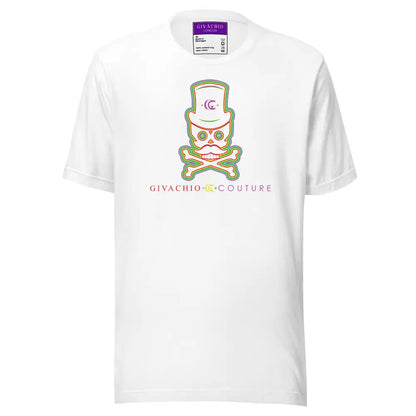 Green Aura Skull T-Shirt - White / XS - T-Shirts
