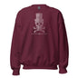 Heiron Skull Sweatshirt - Maroon / S
