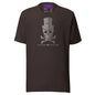 Heiron Skull T-Shirt - Brown / S - T-Shirts