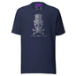 Heiron Skull T-Shirt - Navy / S - T-Shirts