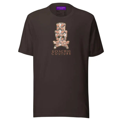 Ivor Skull T shirt - Brown / S - T-Shirts