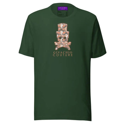 Ivor Skull T shirt - Forest / S - T-Shirts