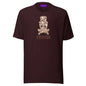 Ivor Skull T shirt - Oxblood Black / S - T-Shirts