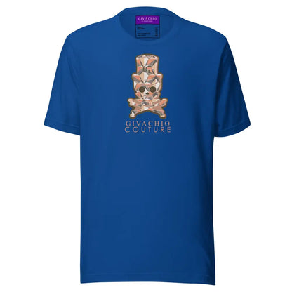 Ivor Skull T shirt - True Royal / S - T-Shirts