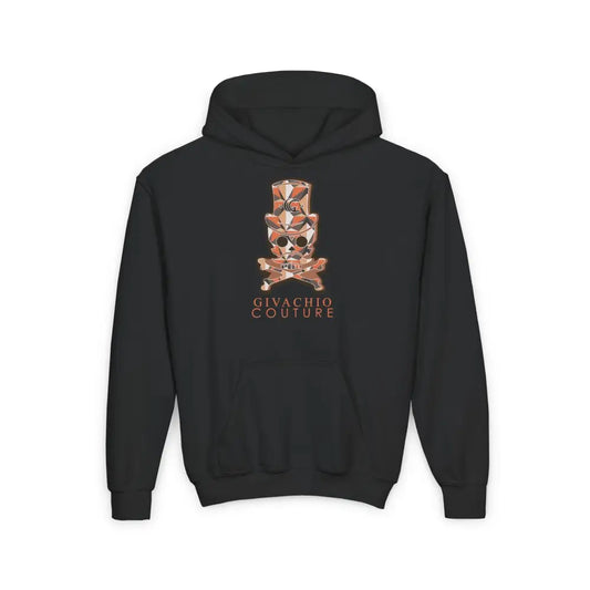 Ivor Skull Youth Hoodie - S / Black - Kids clothes