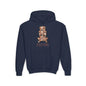 Ivor Skull Youth Hoodie - S / Navy - Kids clothes