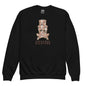 Ivor Skull Youth Sweatshirt - Black / XS