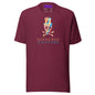 Mad Haze Skull T shirt - Maroon / S - T-Shirts