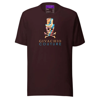 Mad Haze Skull T shirt - Oxblood Black / S - T-Shirts
