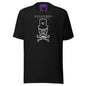 Mad White Skull T-Shirt - Black / S - T-Shirts