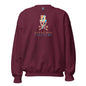 MadHaze Skull Sweatshirt - Maroon / S