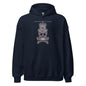 Memorable Pinky Bone Skull Hoodie - Navy / S