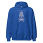 Memorable Pinky Bone Skull Hoodie - Royal / S