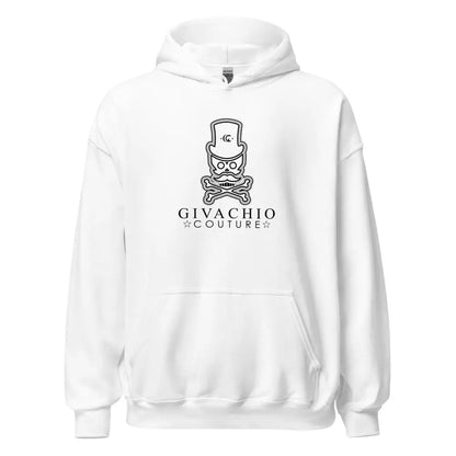 Noir Skull Hoodie - White / S