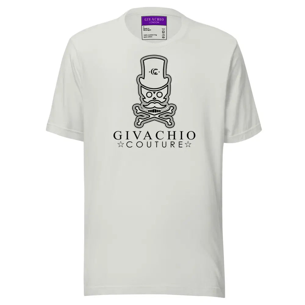 Noir Skull T-Shirt - Silver / S - T-Shirts