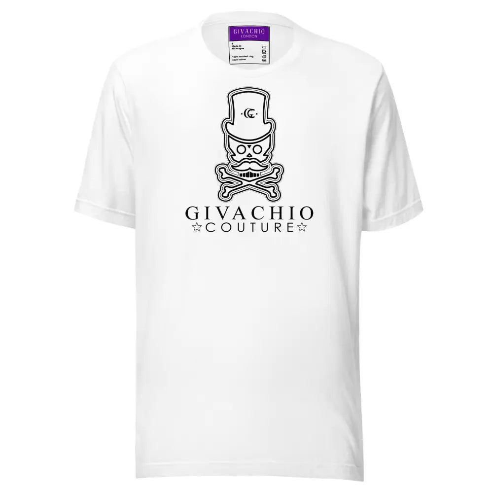 Noir Skull T-Shirt - White / S - T-Shirts