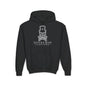 Noir Skull Youth Hoodie - S / Black - Kids clothes