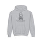 Noir Skull Youth Hoodie - S / Sport Grey - Kids clothes